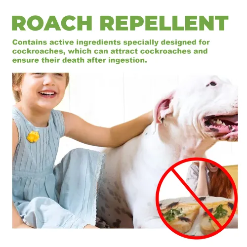 Quick Roach Bait Killer Station Natural Insect Repellent Strong Cleaning Lasting Effect Easy to Use Cockroach Repellent Sticker