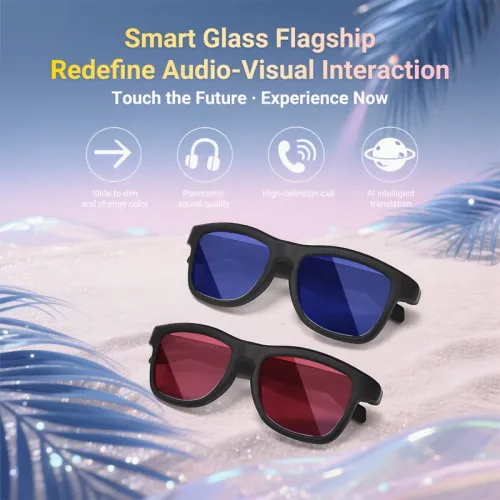 Bluetooth Touch-Dimming Glasses Multifunction Electrochromic Glasses AI Intelligent Translation HD-calling Music Player