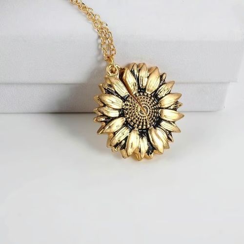You Are My Sunshine - Sunflower Necklace