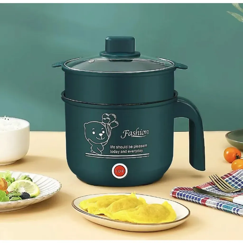 ✅100% Jcam Mini Rice Cooker Multi-function 1.8L Non-stick Inner Electric Heating Pot  2 or 3 Modes