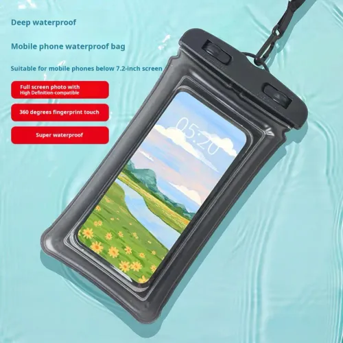 Mobile Phone Waterproof Bag Can Touch Screen Swimming Special Diving Seal Bag Rafting Equipment Phone Protection Case