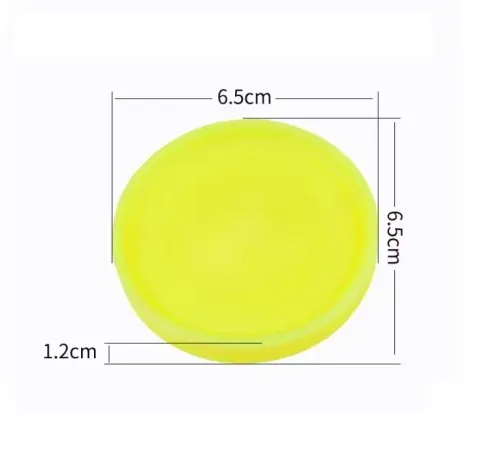 Mini Beach Fly Disk Kids Adult Silicone Outdoor Sports Decompression Disc Fun Entertainment Pocket Toys Xmas Gift