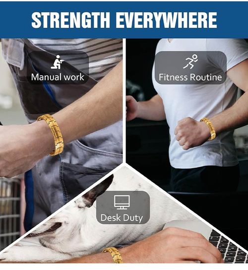 Cross Double Row Magnetic Bracelet - Found your stress-relief secret, Magnetic Wellness Boost