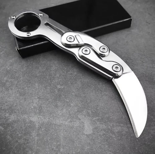 Outdoor Mechanical Claw Knife: Compact, Multi-functional, Folding Survival Knife