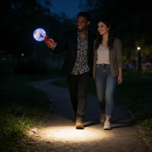 😍Glowing Spinning Ball Stick👨‍👩‍👧‍👦Bright Fun for Every Moment！