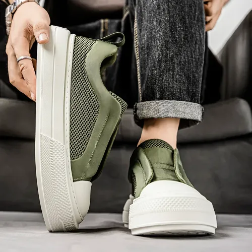 New Trendy Fashion Mesh Low cut Comfortable Breathable Casual Sports Board Shoes Quality Trendy Shoes