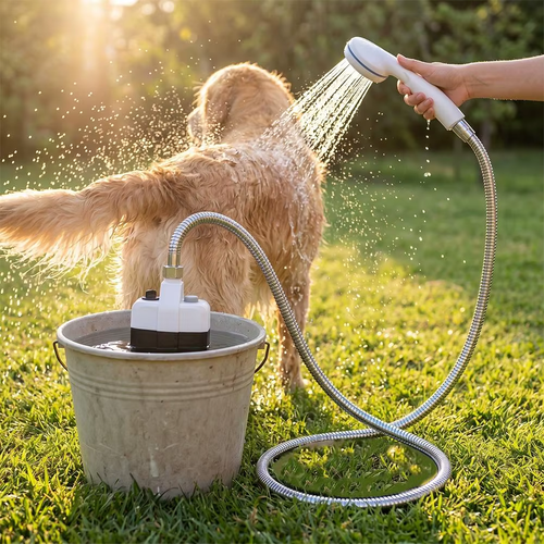 🔥Camping Essentials - While Stocks Last💦Portable Shower for Camping with Water Pump🚀
