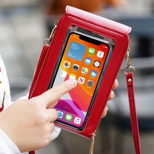 49% OFF This Week Promotions🎉🎉Women's Touch Screen Mobile Phone Messenger Bag New Fashion Key Change Bag