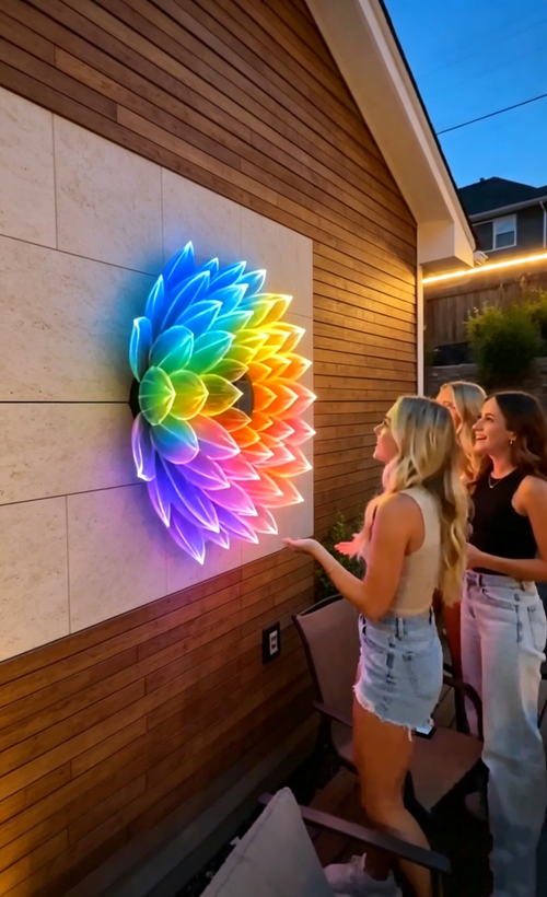 3D Flower Lamp