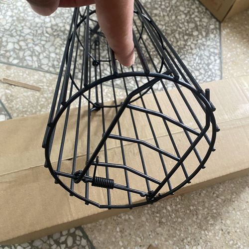 New type of mouse trap: circular hamster cage, outdoor mouse cage, haha bamboo steel cage, mouse
