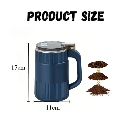 Electric Coffee Grinder Stainless Steel Multifunction Mill Household Spice Powder Grinding Maker Small Wall Breaker Easy Clean