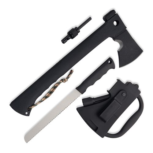 Kitchen dedicated chopping axe and felling saw all-in-one tool