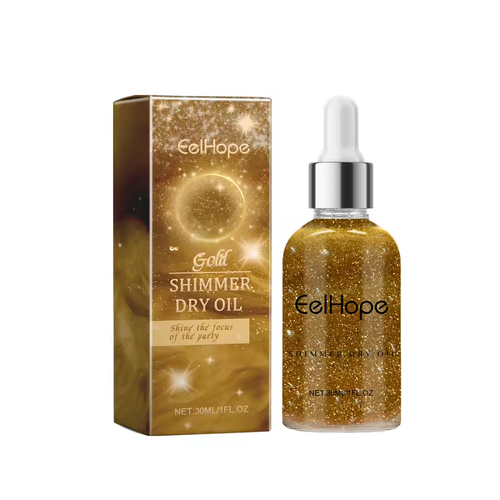 Eelhope High Gloss Glitter Spray Highlighter Powder Quick Dry For Skin Hair Face Halloween Carnival Birthday Party Sparkle