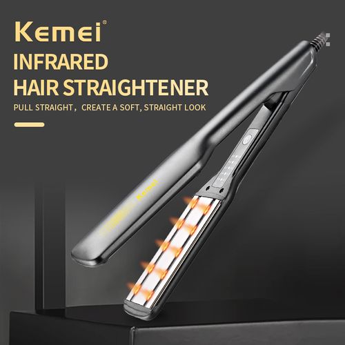 Kemei infrared hair straightener