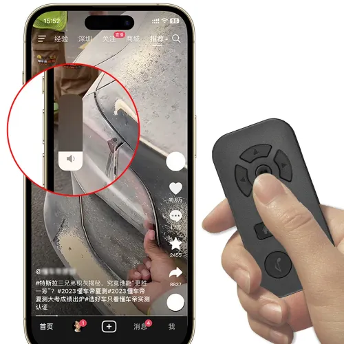 Mobile Bluetooth remote control