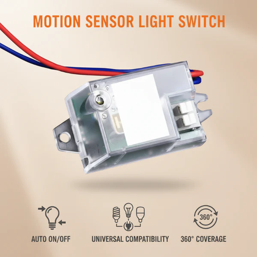 ❄️ 50% OFF! 💡 Smart Motion Sensor Switch — The Top Choice for Automatic Lighting in Hallways, Stairwells, Bathrooms, and Storage Rooms