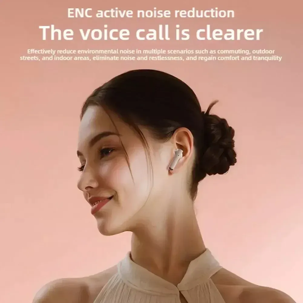 Waterproof Retro Hi-Fi Wireless Bluetooth Earphones with Noise Cancelling