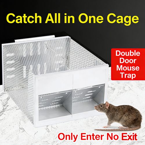 Automatic Rat Cage Trap, Reusable Continuous Mouse Trap