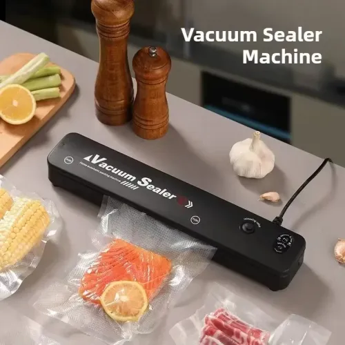 Vacuum Sealer Packaging Machine Stability Efficiency Instant OperationSeparated Buttons Keep The Freshness of Fruits Nuts Meat