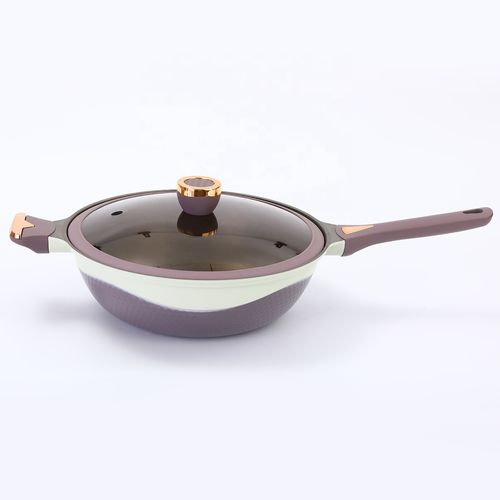 Dual Tone Titanium Non-Stick Wok