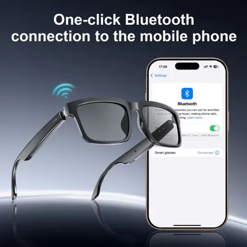 Smart Bluetooth Glasses Music Earphones Listening To Music Calling Sunglasses Fashion Sunglasses Smart Bluetooth Glasses