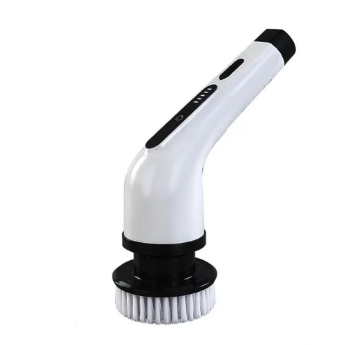 Hands-free automatic cleaning brush