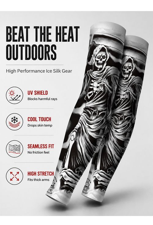 10 pieces Sun-Protective & Breathable Tattoo Cooling Sleeve