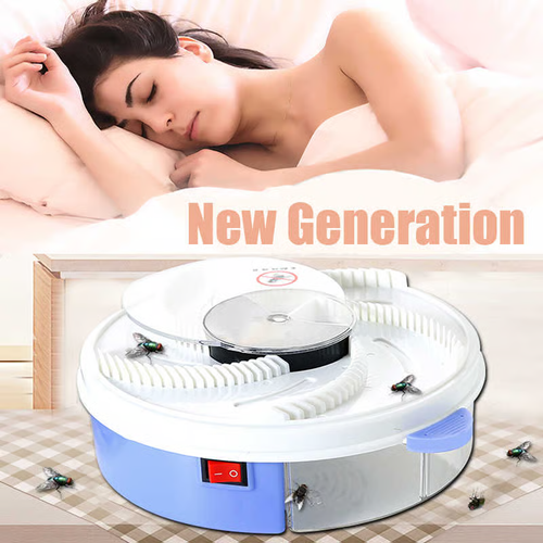 Automatic fly and insect trap USB version (integrated design) + one pack of bait included