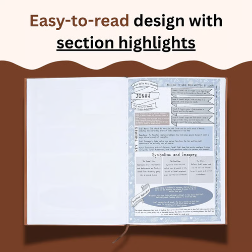 66-Page Bible Study Guide & Daily Devotional Journal