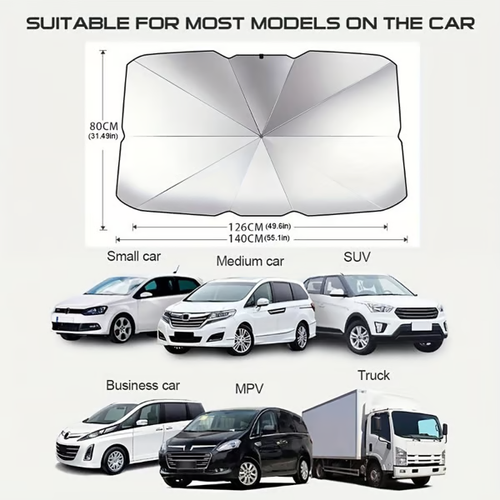 Foldable Anti-UV Windshield Sunshade