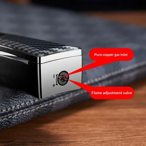 Outdoor Metal Lighter Refillable Design, Compact & Durable