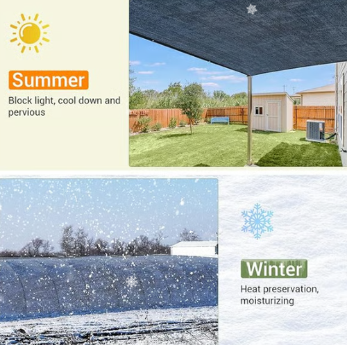 🌞Outdoor courtyard shade net