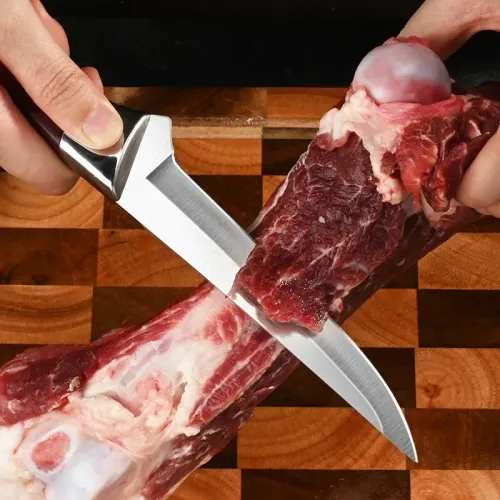 29cm German precision steel beef and mutton cutting, pig specific bone removal for slaughter, sharp meat cutting, chef specific