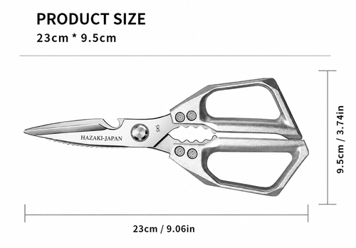 Multifunctional Stainless Steel Kitchen Shears