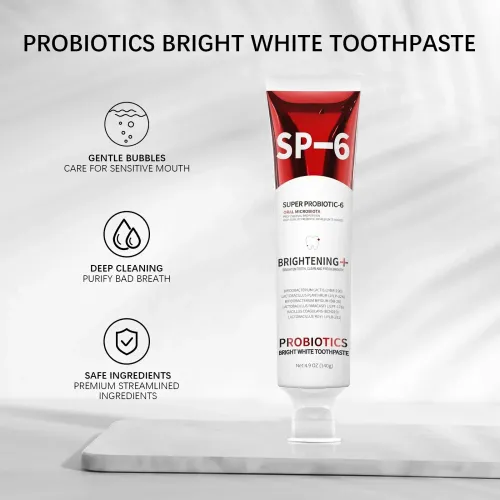Probiotic Toothpaste Whitening Tooth Remove Plaque Prevent Dental Caries Oral Hygiene Clean Fresh Breath Gum Oral Care