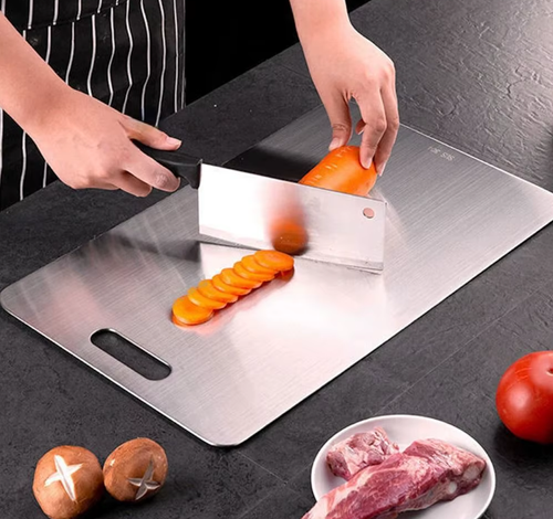 Thickened Stainless Steel Cutting Board Antibacterial and Mildew-proof Household Cutting