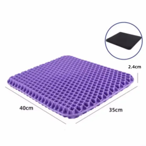 Automotive Gel Seat Cushions Designed for Summer Breathable Honeycomb Decompression Back Tailbone Pain Home Office Wheelchair