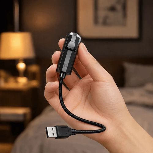 LED night light projection background light - 1 light + 3 pattern slides