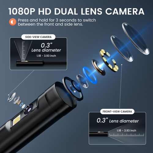 ⏰BLACK FRIDAY SALE🎁High-Definition Digital Endoscope Camera (With illumination)