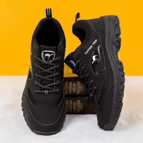 Wear Resistant Lace Up Sneakers Casual Male Lightweight Hiking Shoes Outdoor Sports Climbing Footwear for Men Tenis Masculino