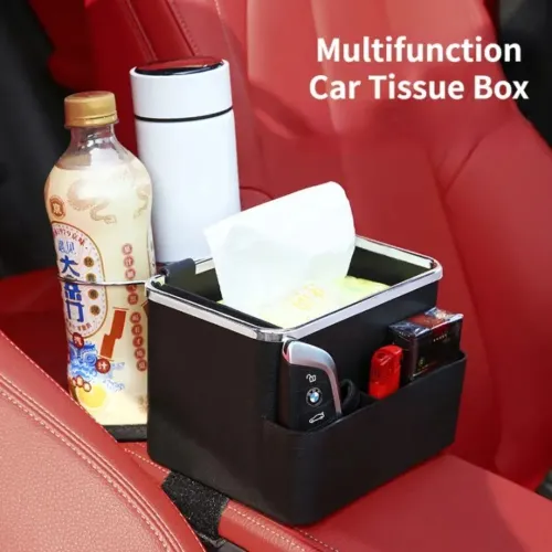 Car armrest storage box