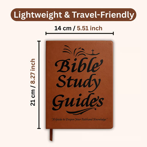 66-Page Bible Study Guide & Daily Devotional Journal