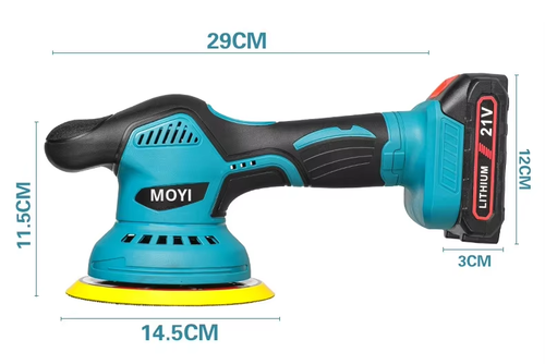 Hot Selling Portable Electric Car Dry Polisher Metal Construction Suitable for Car Scratch Repair and Waxing