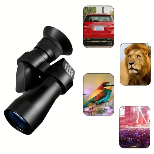 Portable High-Definition Monocular Telescope with High Magnification Zoom, Hunting, Camping, Mountaineering, Outdoor Fishing