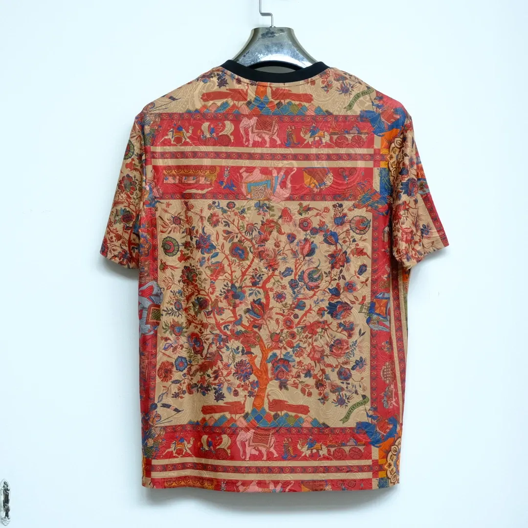 Men's Premium Breathable Summer T-Shirt with  Money Tree  Graphic