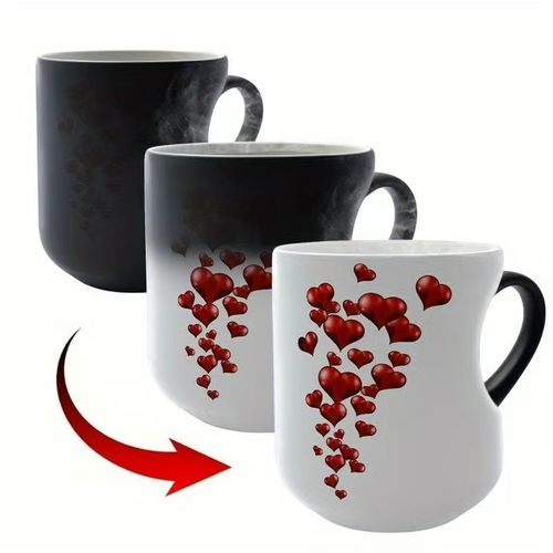 1pc Color-Changing Love Mug