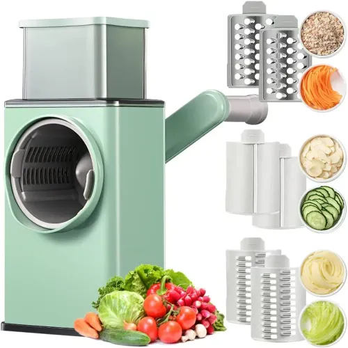 Multifunctional Vegetable Slicer Cutter Chopper Graters Shredders Fruit Rotary handle Not Hurting Your Hands Kitchen Tool