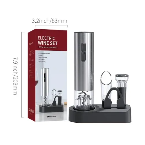 5-in-1 Electric Wine Tool Gift Box Set