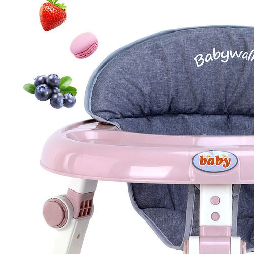 Baby walker anti rollover foldable