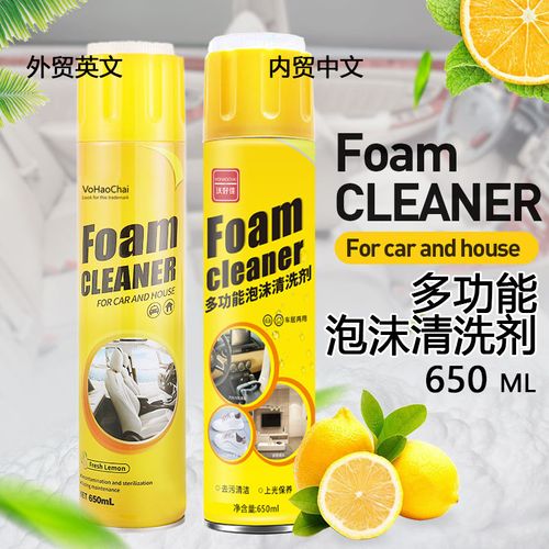 Multifunctional Foam Cleaner with Brush Head